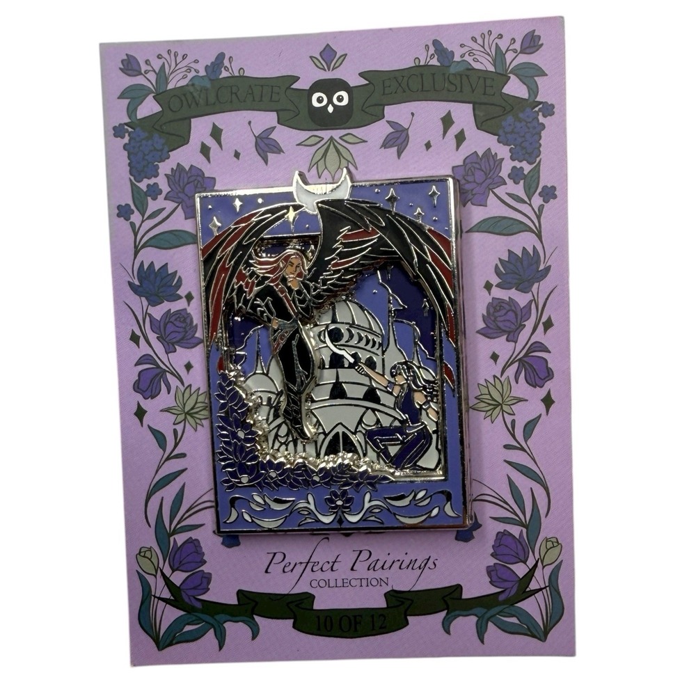 Owlcrate Perfect Pairings Pin Serpent & The Wings Of Night, Carissa Broadbent 10